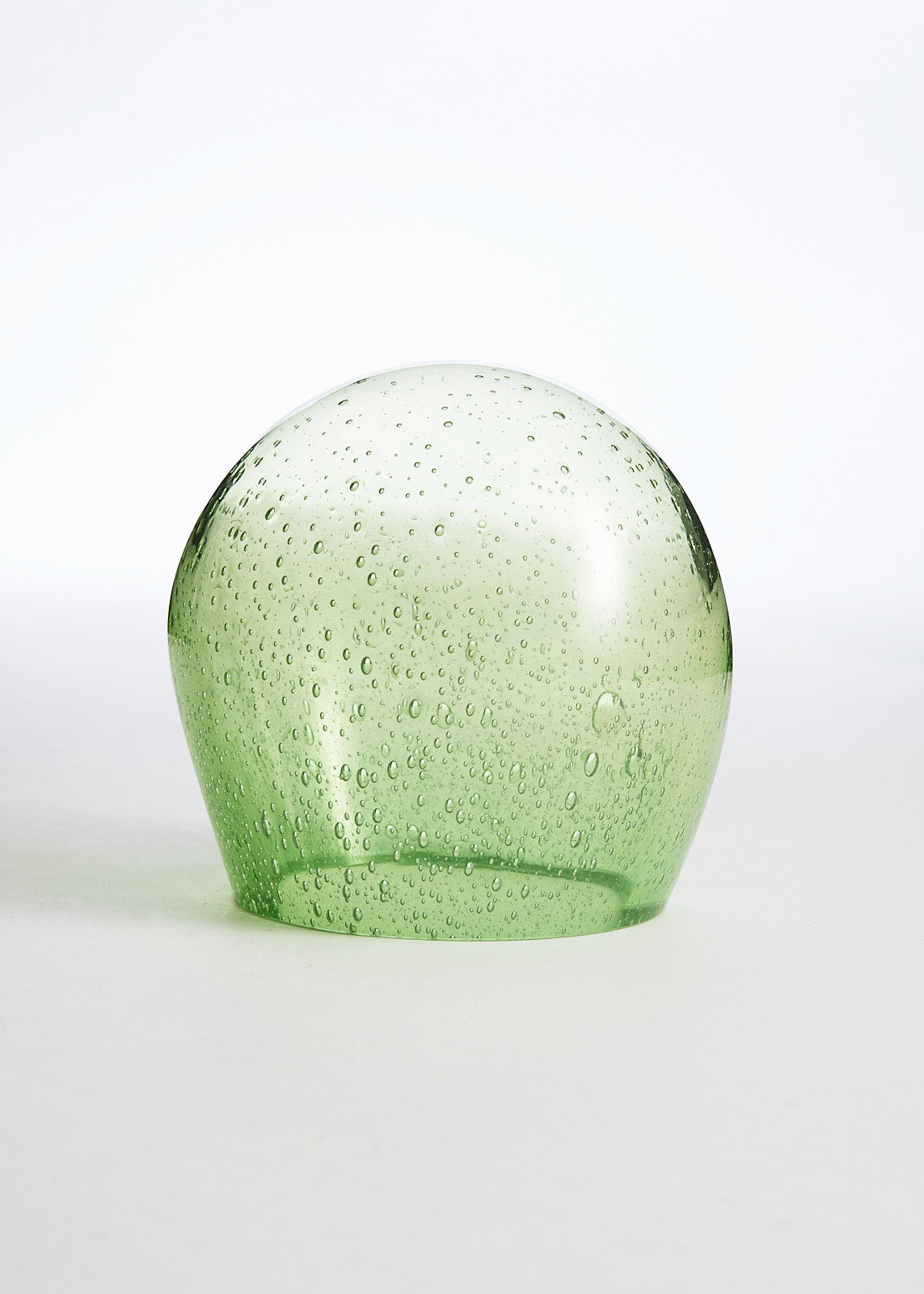 Bubble, green with tiny bubbles